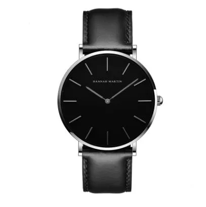 Simple quartz waterproof watch