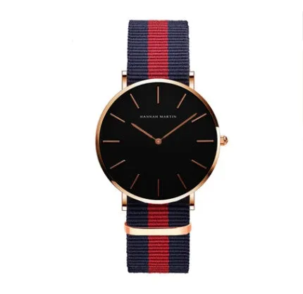 Simple quartz waterproof watch