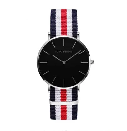Simple quartz waterproof watch