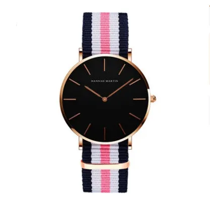 Simple quartz waterproof watch