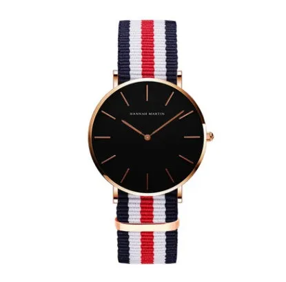 Simple quartz waterproof watch