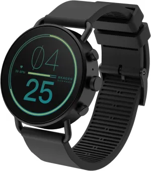 Skagen Gen 6 Touchscreen Smartwatch with Alexa Built-In, Speaker, Heart Rate, Blood Oxygen, GPS, Contactless Payments and Smartphone Notifications