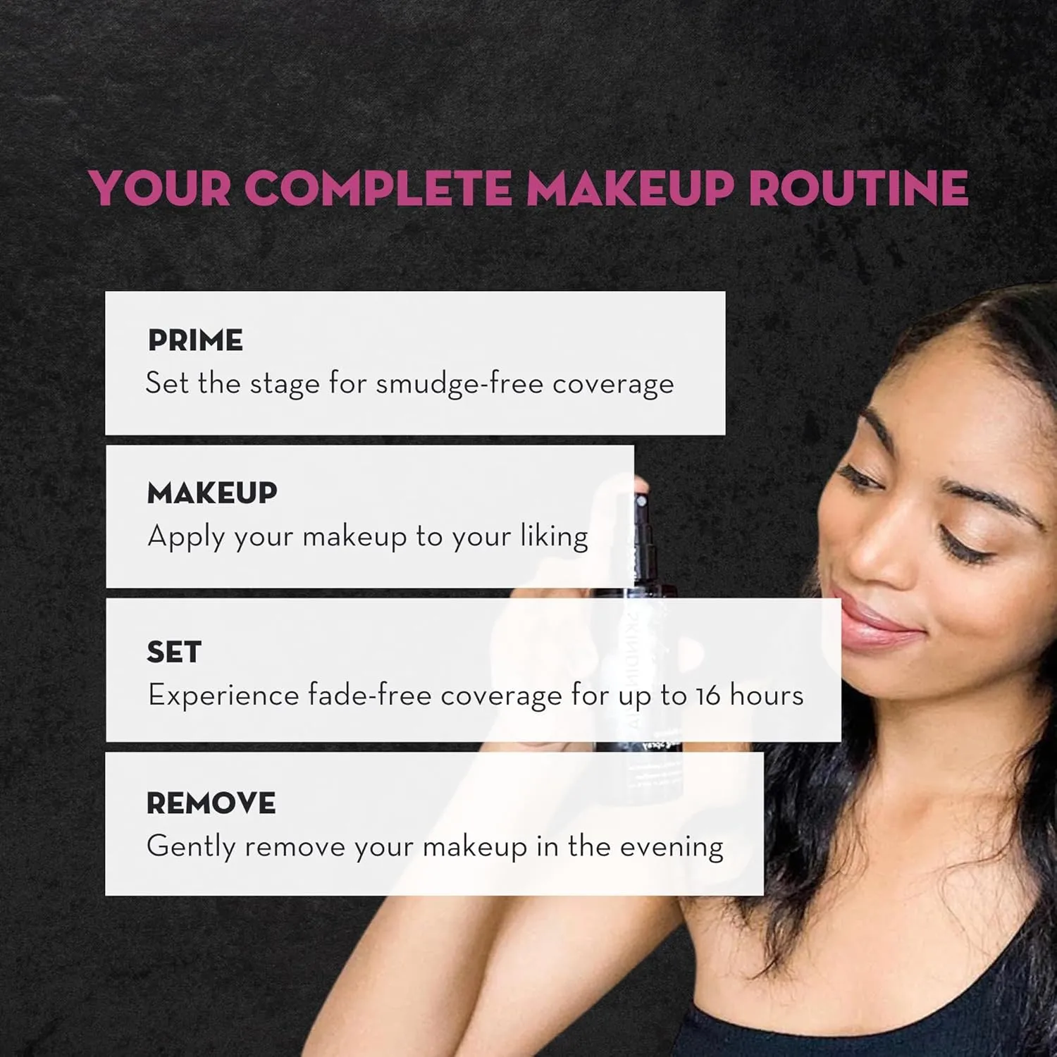 Skindinavia The Makeup Finishing Spray, Classic Makeup Setting Spray, All-Day Wear, Long-Lasting Up to 16  Hours, Heat-Resistant & Waterproof, Cooling Fine Mist, 4.0 Oz