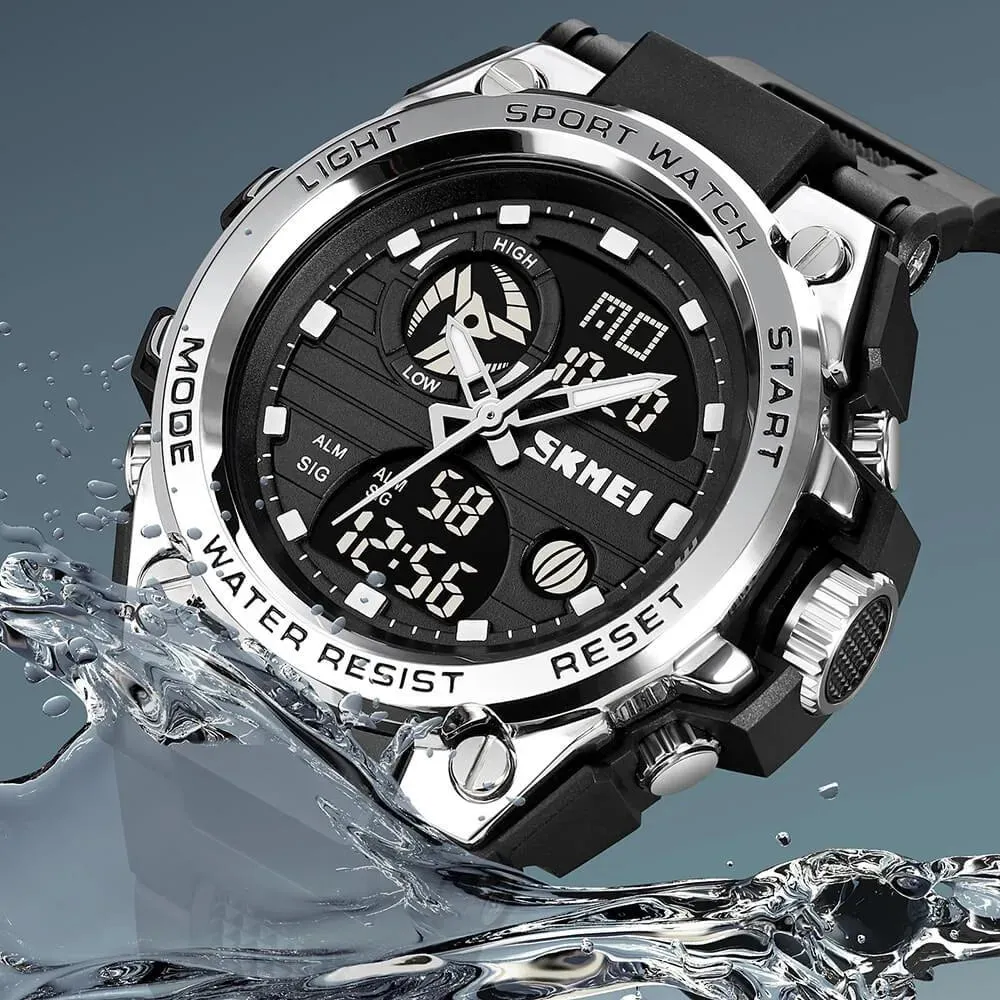 Skmei 2031 - Black Silver