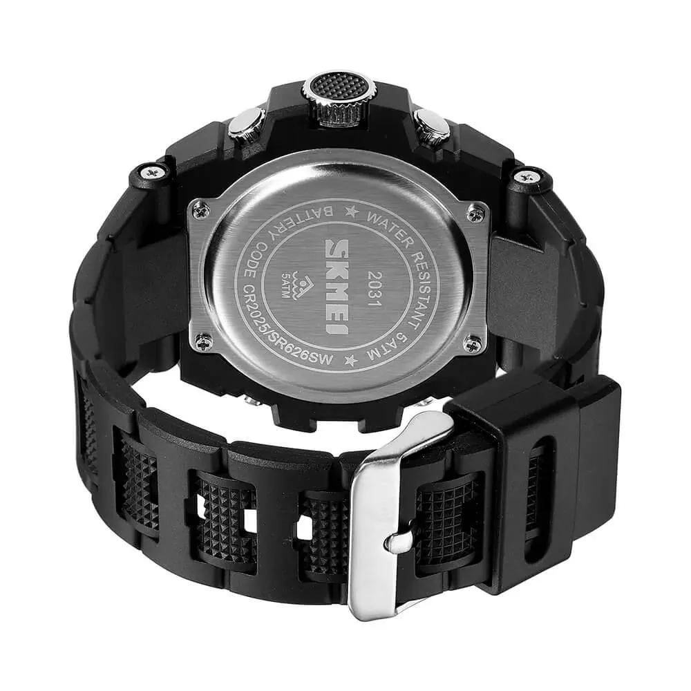 Skmei 2031 - Black Silver