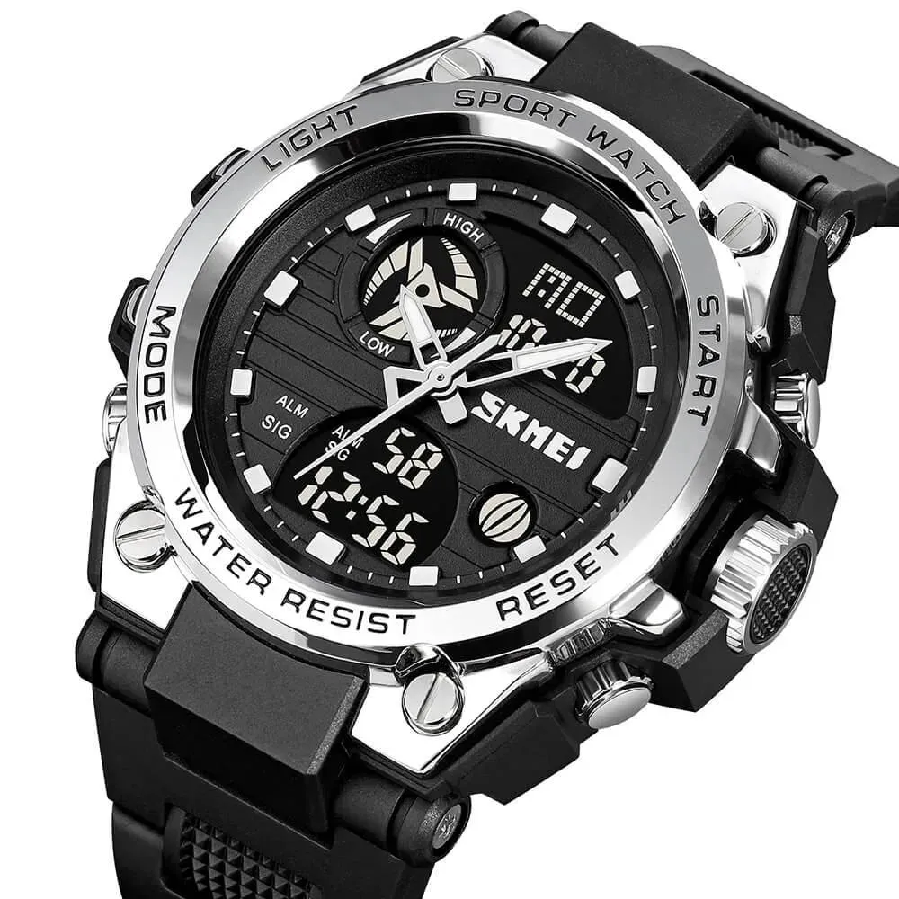Skmei 2031 - Black Silver