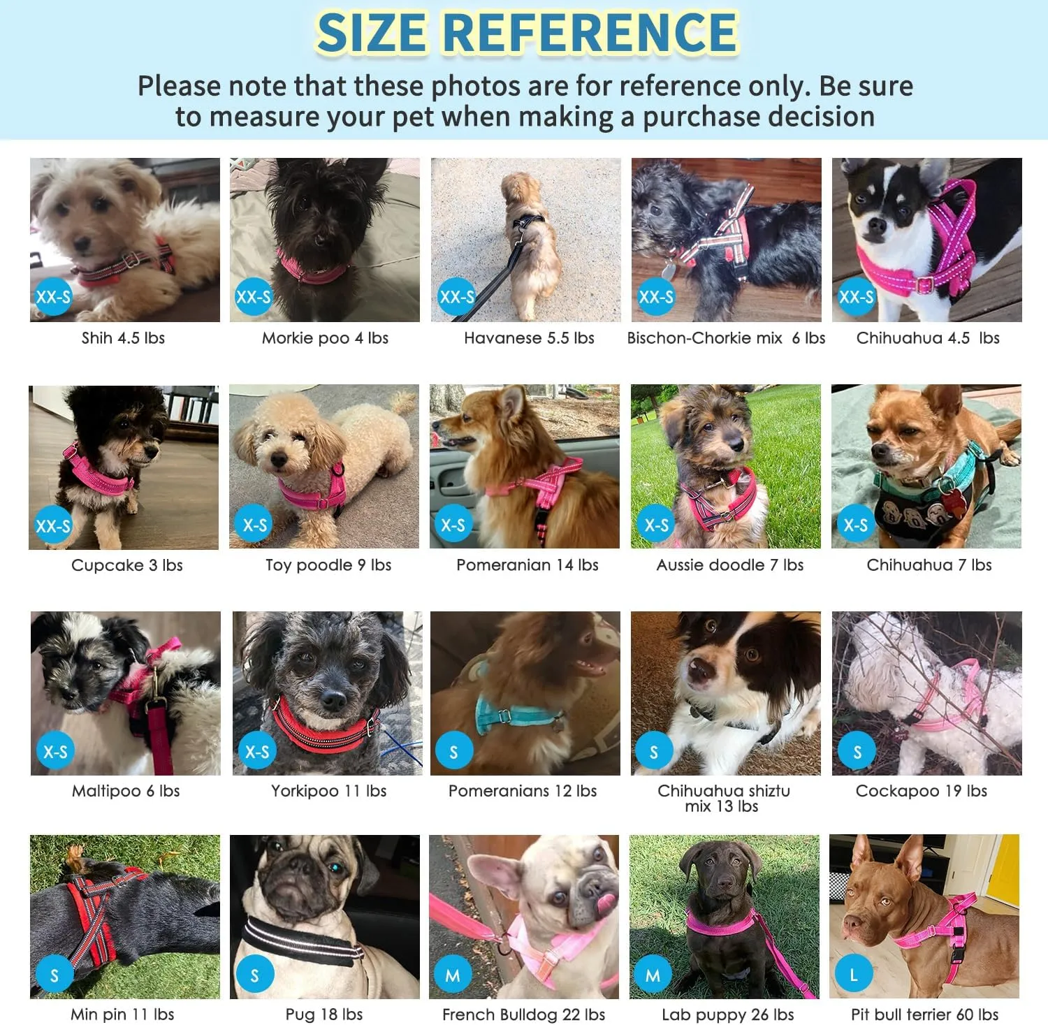 SlowTon No Pull Small Dog Harness and Leash Set, Puppy Soft Vest Harness Neck & Chest Adjustable, Reflective Lightweight Harness & Anti-Twist Pet Lead Combo for Small Medium Dogs (Fuchsia, S)