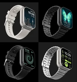 Smart GPS Watch & Bluetooth Headset Duo – 2n1 Watch to Monitor Heart Rate, Blood Pressure Monitoring, Music Play, and Calls in One Sleek Device