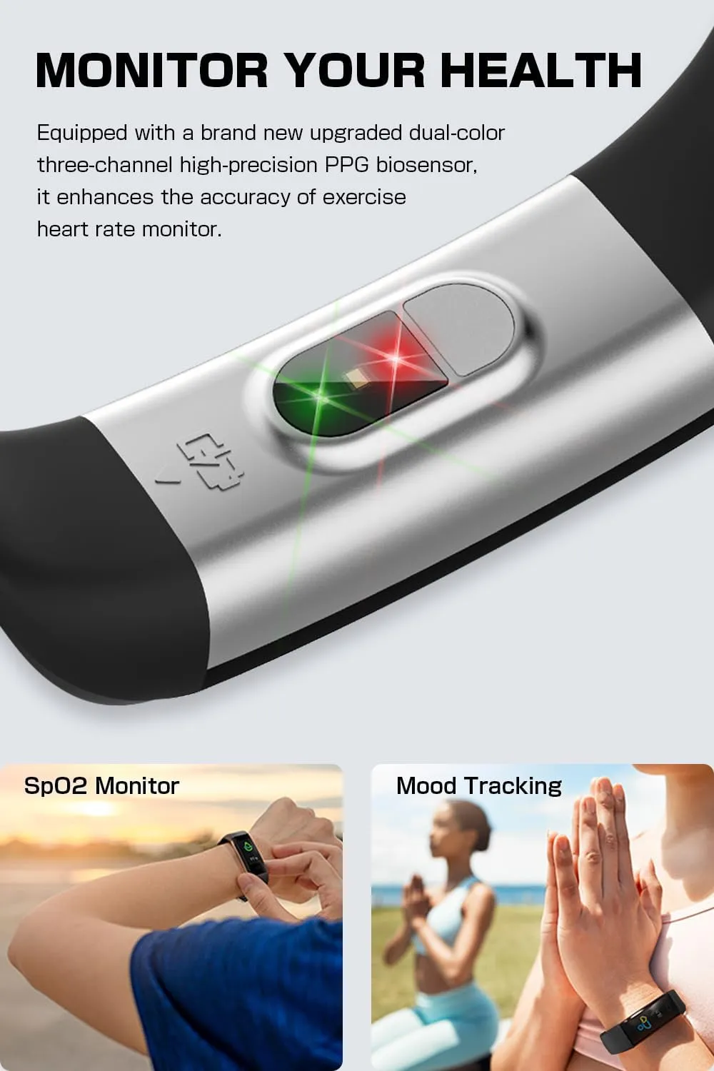 Smart Watch, Fitness Tracker with Heart Rate/Blood Oxygen/Blood Pressure/Sleep Monitor Pedometer Calories Counter IP68 Waterproof Activity Tracker Smartwatch for Android iPhone Men Women Black