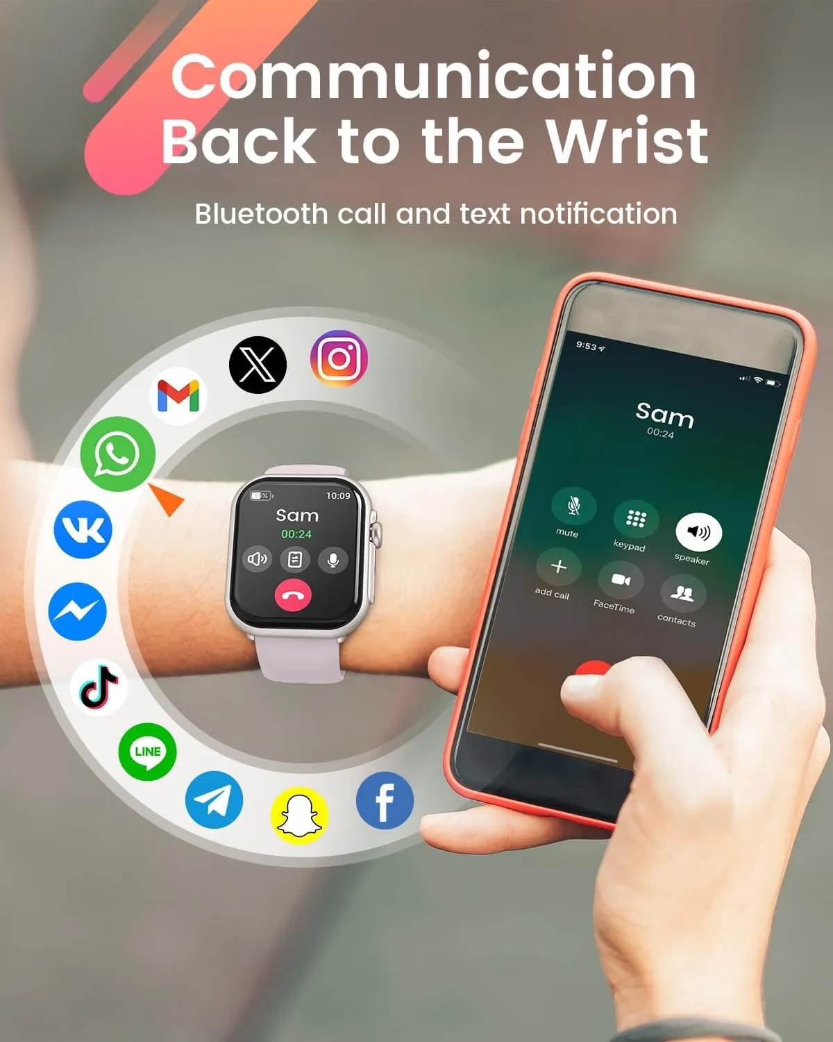 Smart Watches for Men Fitness Tracker: 1.85" Smart Watch with 30 Days 1000 mAh Battery Life Make/Recive Call Heart Rate Blood Pressure SpO2 Sleep Monitor 120 Sport Mode 5ATM for iPhone Android Phones