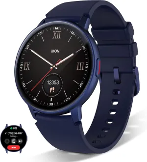 Smart Watches for Men Women with Answer/Make Calls, 1.3" AMOLED Smartwatch for Android/iOS Phones, IP68 Waterproof Fitness Watch with Heart Rate/Blood Oxygen/Sleep Monitor