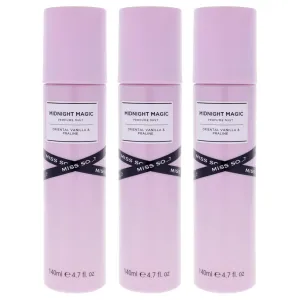 So…? Midnight Magic Perfume Mist - Fruity, Sweet, Vanilla Perfume for Women - Refreshing Body Spray for Women - Cruelty Free Body Mist - 3 pc