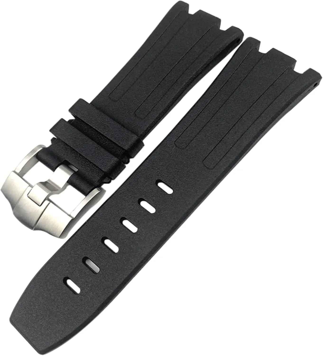 Soft FKM Fluoro Rubber Watchband 28mm For AP Strap Audemars Piguet ROYAL OAK OFFSHORE Diving Waterproof Sports Watch Band