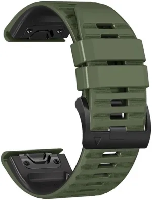 Soft Silicone Watch Band Fit for Garmin Fenix 7 Pro 7X 6 6X 5X Plus/EPIX Forerunner 945