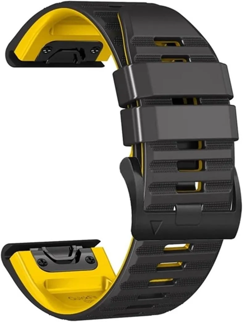 Soft Silicone Watch Band Fit for Garmin Fenix 7 Pro 7X 6 6X 5X Plus/EPIX Forerunner 945