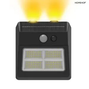 Solar Decorative Waterproof LED Wall Light for Home Outdoor Garden,patios and pathways