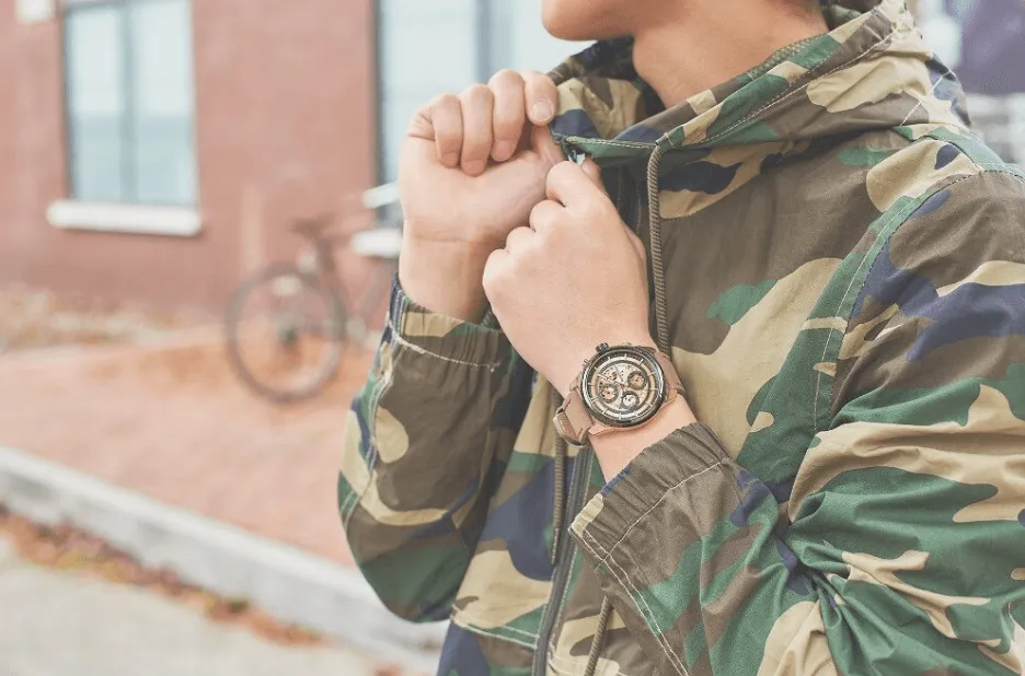 Sports Men's Leather Waterproof Date Display Casual Analog Luxury Watches Unique Design Perfect Gift