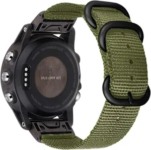 Sports nylon strap, suitable for Garmin Fenix 7X 6X Pro 5X Plus watch, suitable for Fenix 3 HR wrist Correa Clasp