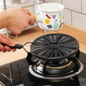 Stove Heat Diffuser Plate - Cookware Protector for Even Heating