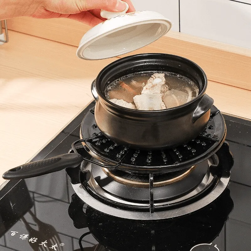 Stove Heat Diffuser Plate - Cookware Protector for Even Heating