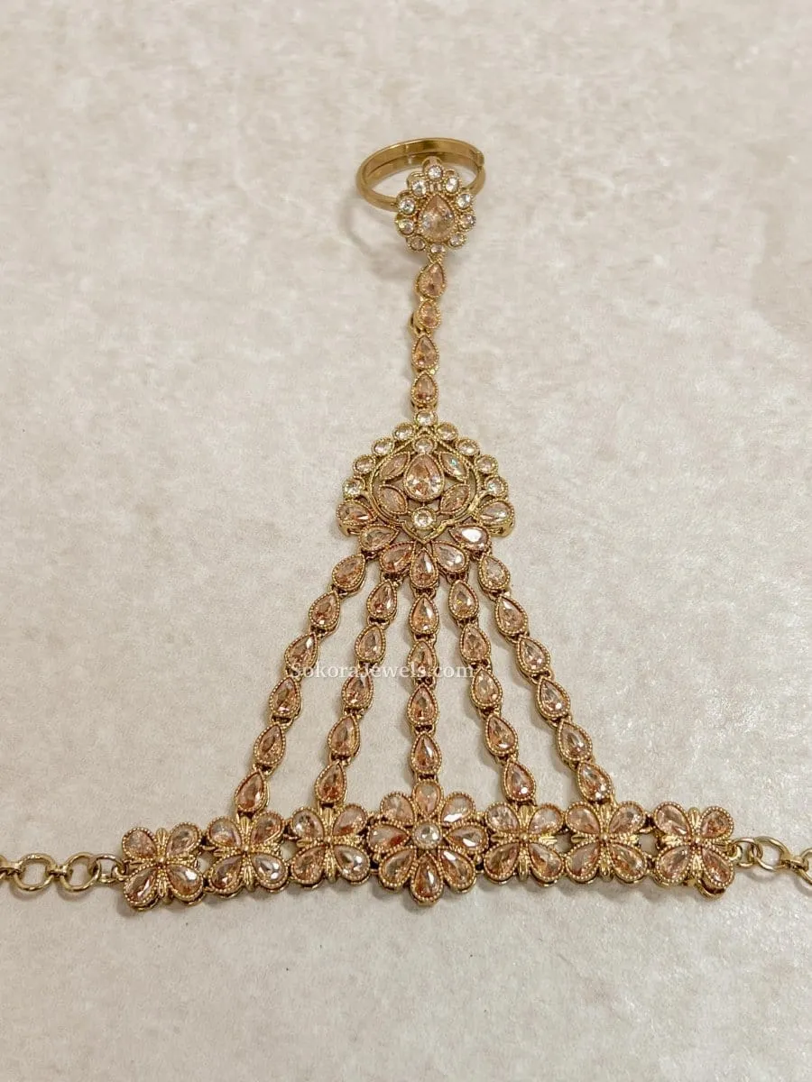 Sukhi Hand Harness - Golden