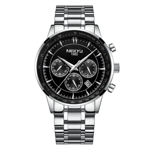 Sun pattern waterproof watch