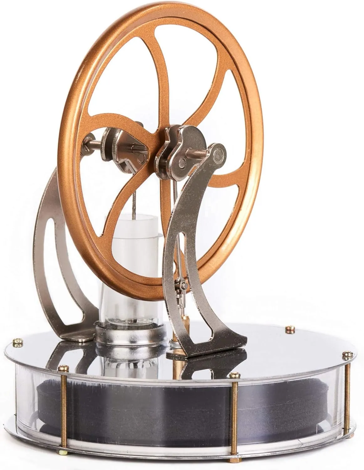 Sunnytech Low Temperature Stirling Engine Motor Steam Heat Education Model Toy Kit For mechanical skills (LT001)