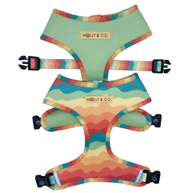 Sunset Paws - Reversible Dog Harness - FINAL SALE