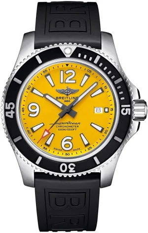 Superocean Mens Breitling 44mm Watch 1000 Meter Waterproof