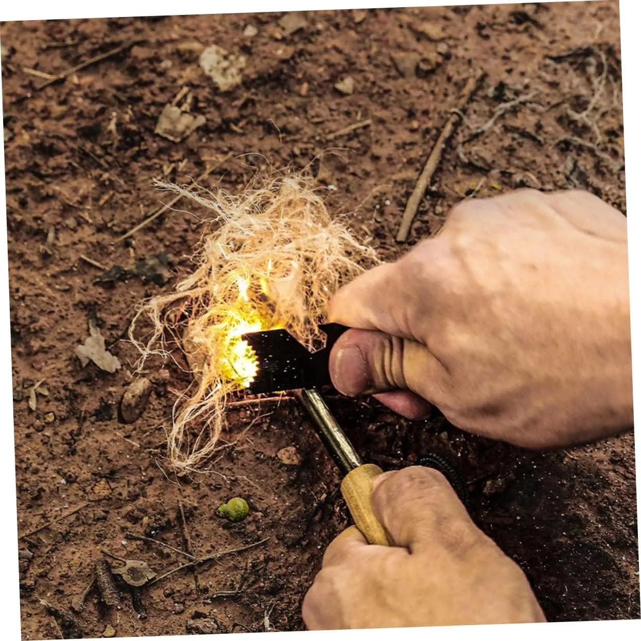 SUPVOX 6 Pcs Outdoor Lighting Rope Survival Fire Fireplace Lighters Fireplace Tools Grill Lighter BBQ Fire