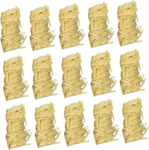 SUPVOX Wood Firelighters 50pk Carbon Wax Sticks Natural Outdoor Firelighters for Camping