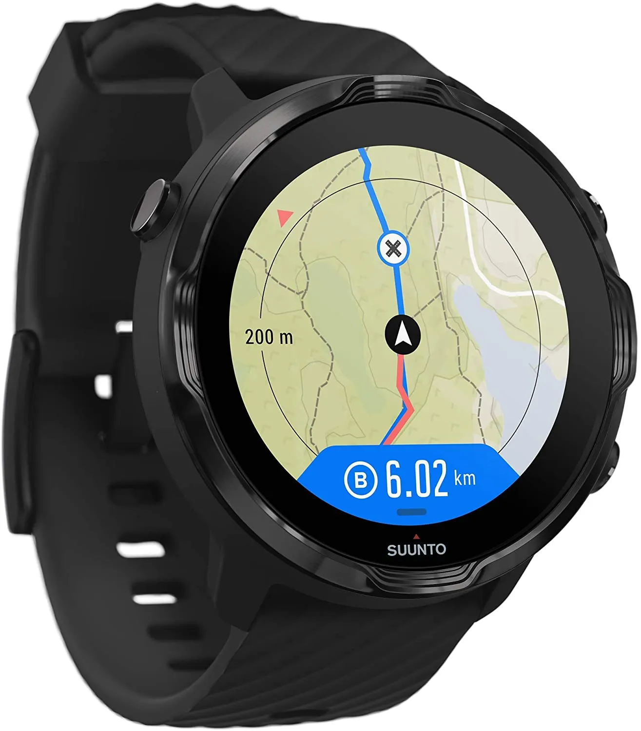 SUUNTO 7 Black GPS Smartwatch With Versatile Sports Experience