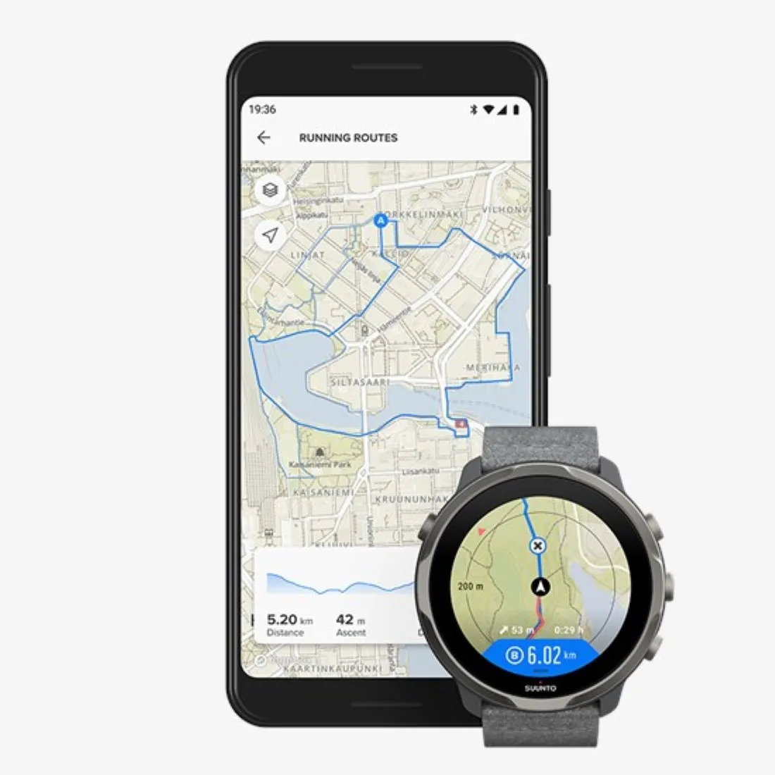 SUUNTO 7 Graphite Limited Edition GPS Smartwatch with versatile sports experience