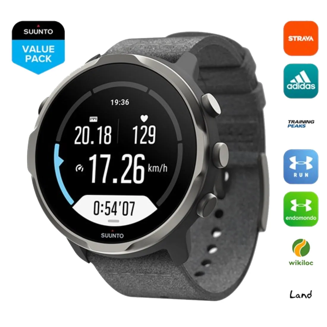 SUUNTO 7 Graphite Limited Edition GPS Smartwatch with versatile sports experience