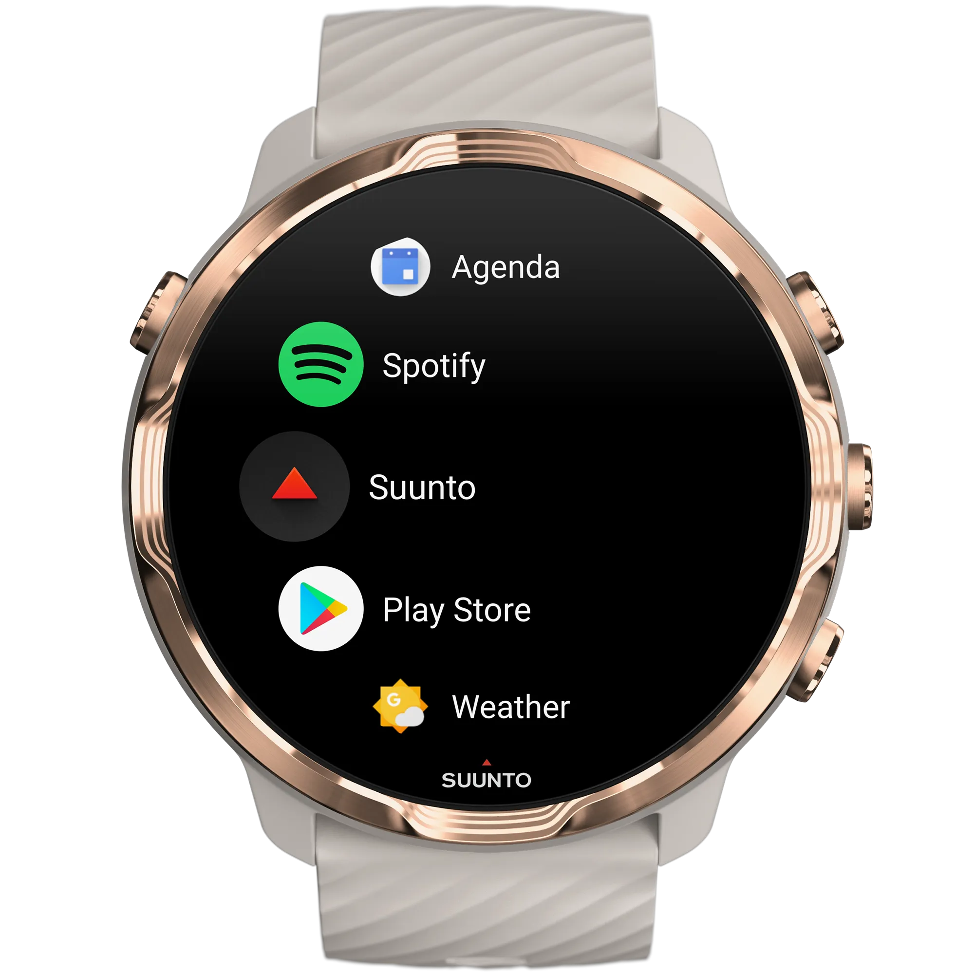SUUNTO 7 Sandstone Rosegold GPS Sport Smartwatch with Versatile Sports Experience with  Wearable4U  Power Bank Bundle