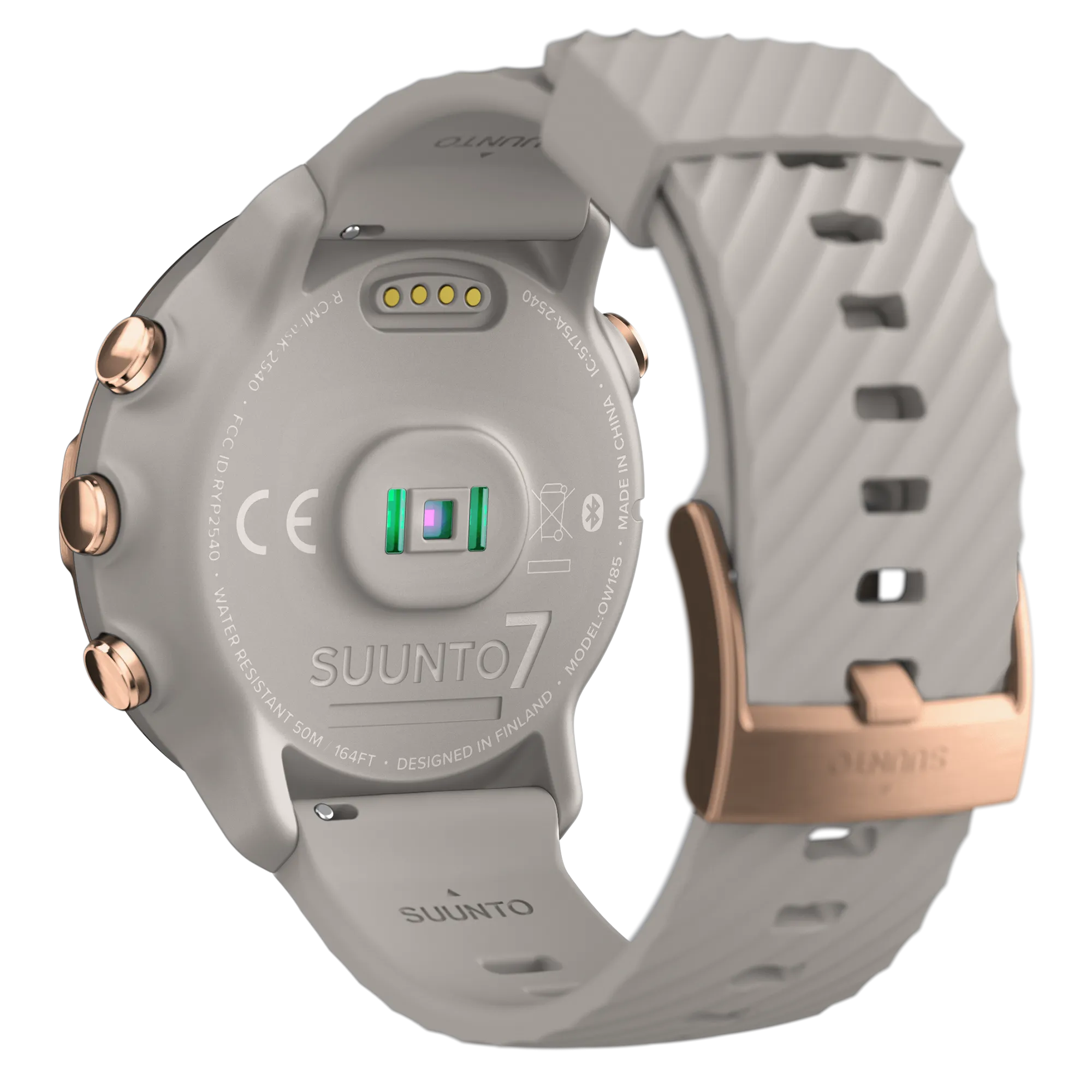 SUUNTO 7 Sandstone Rosegold GPS Sport Smartwatch with Versatile Sports Experience with  Wearable4U  Power Bank Bundle