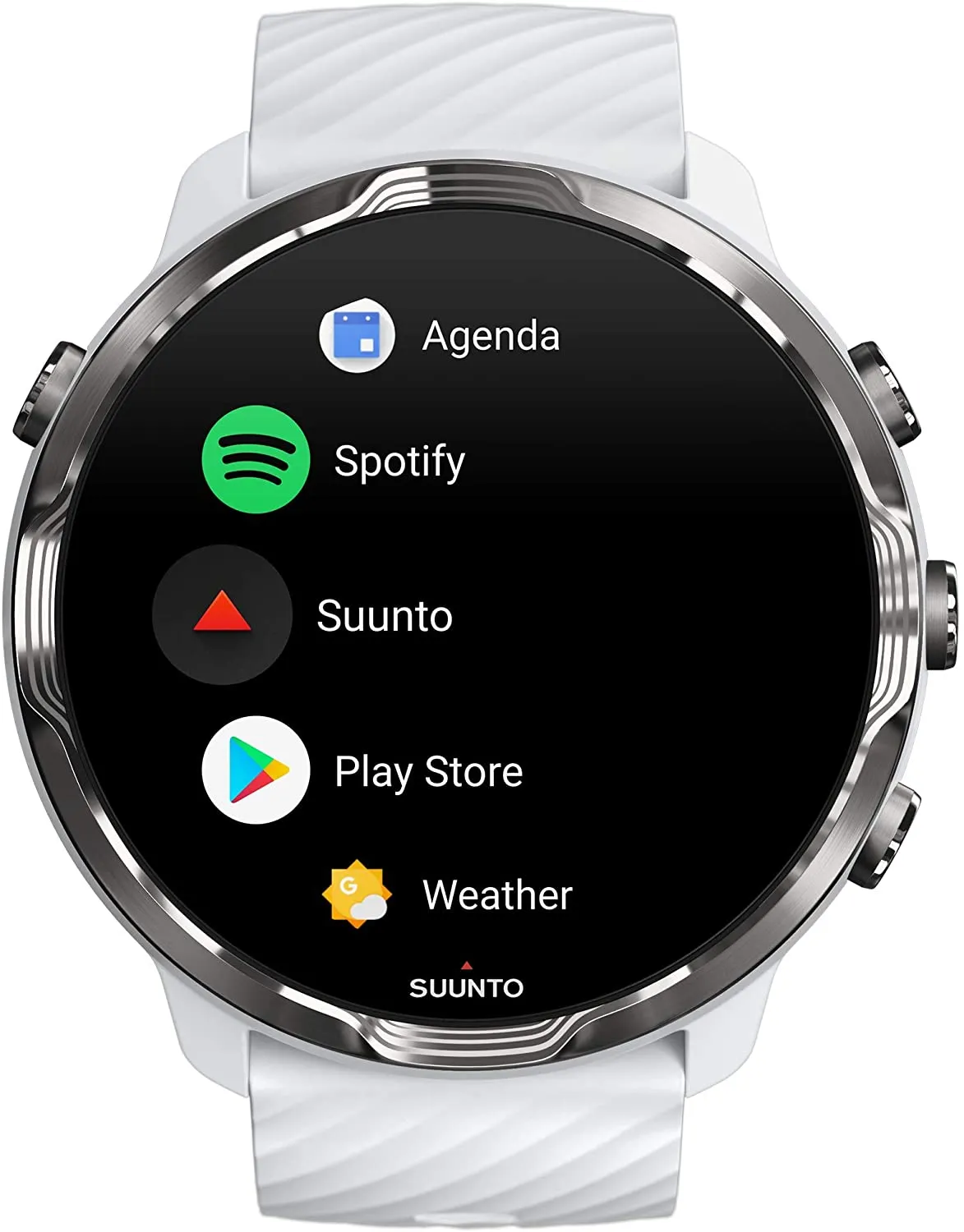 SUUNTO 7 White Burgundy GPS Smartwatch With Versatile Sports Experience