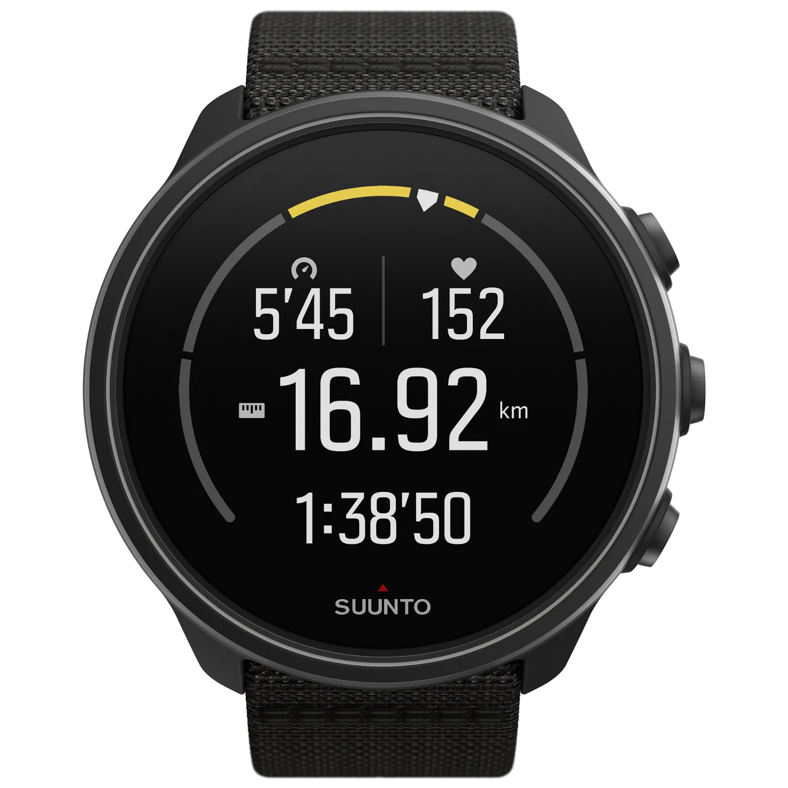 SUUNTO 9 Baro Multisport GPS Smartwatch, Charcoal Black Titanium with Wearable4U Power Bank Bundle