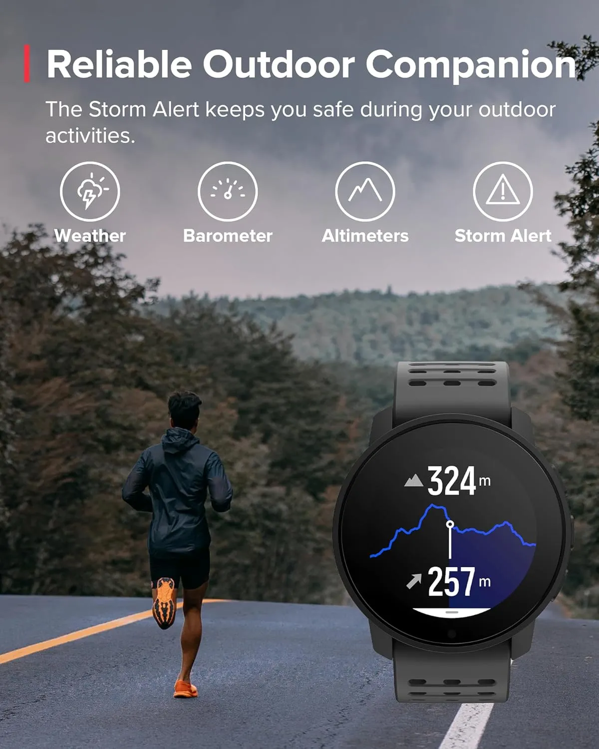 SUUNTO 9 Peak Pro GPS Sports Watch, Up to 30 Days Long Battery Life, 95  Multisport Watch w/Training Workout Analysis,Advanced Health & Recovery Support, Wrist Heart-Rate Measurement, Black