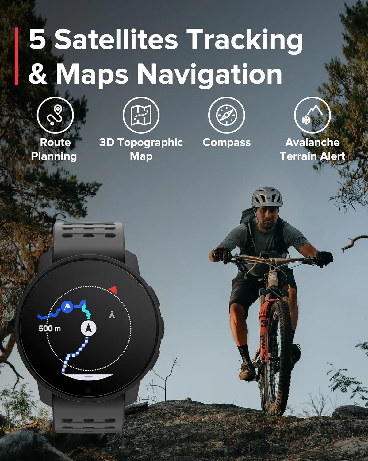SUUNTO 9 Peak Pro GPS Sports Watch, Up to 30 Days Long Battery Life, 95  Multisport Watch w/Training Workout Analysis,Advanced Health & Recovery Support, Wrist Heart-Rate Measurement, Black