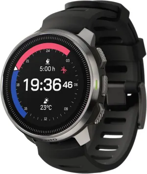 SUUNTO Ocean Dive Computer, GPS Multisport Watch for Training, Underwater Route Tracking & Wireless Tank Pressure Monitor, AMOLED Touchscreen, Dualband GNSS, Offline Map, 26D Battery Life, Steel Black