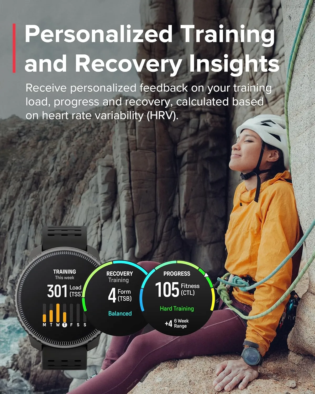 SUUNTO Vertical Solar GPS Adventure Watch, Premium Multisport Watch w/1.4 inch Touchscreen, Free Global Offline Maps, 60-Day Battery Life, Training Records, Heart Rate & Sleep Tracking, Steel Black