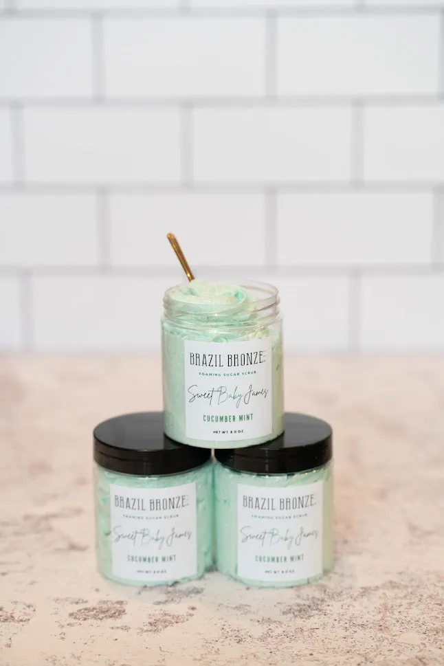 Sweet Baby James- Body Scrub Cucumber Mint