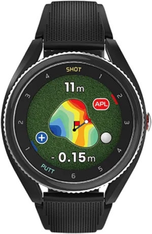 T9 Premium GPS Golf Watch/Slope Mode/Color Touchscreen/Course View/Green Undulation/Swing Tempo/Auto Score Record /40K Courses