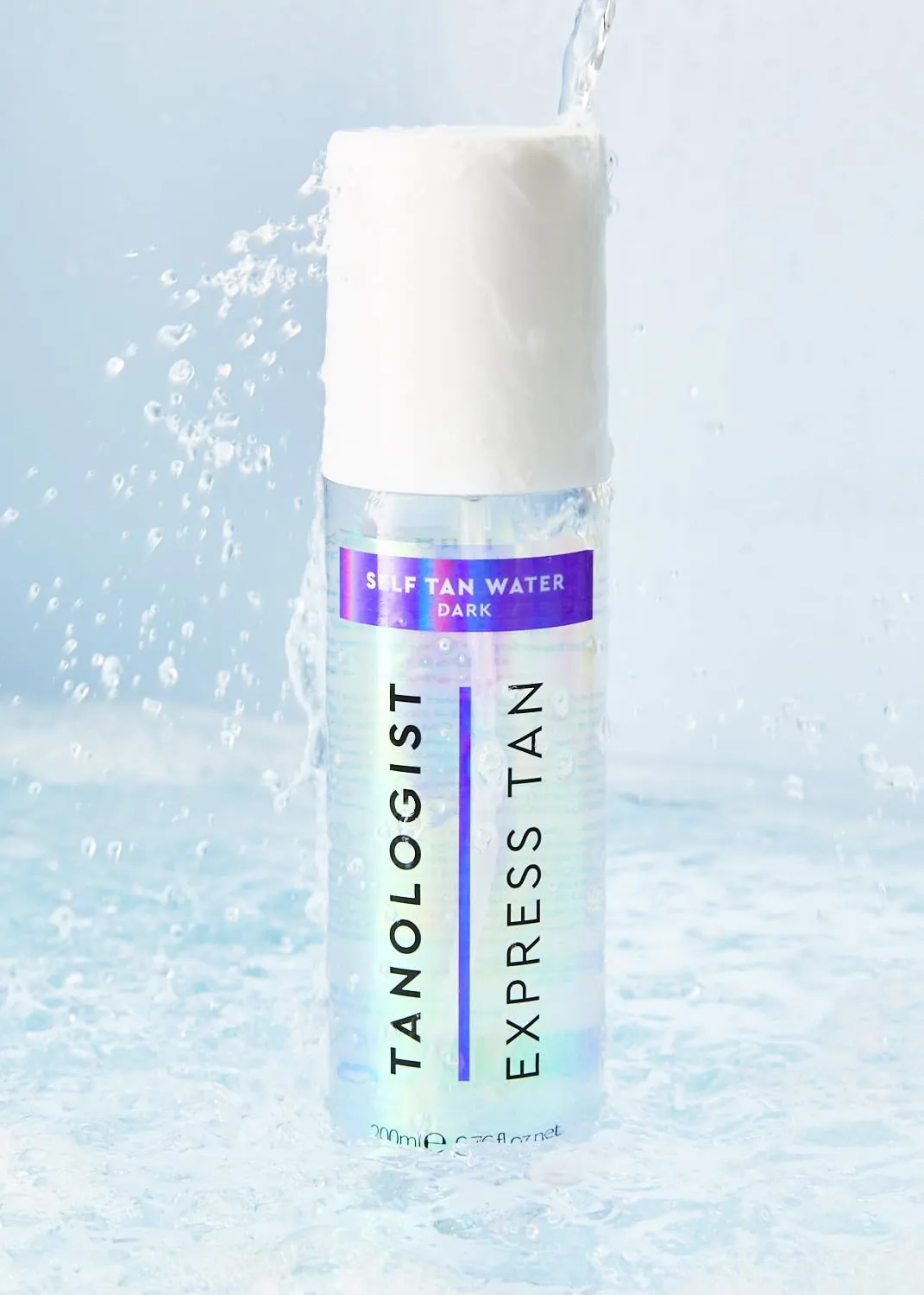 Tanologist Dark Self Tan Water, Clear Self Tanning Water, Streak-Free Tanning Mist, Natural Bronze, No Fake Tan Smell, Long Lasting, Clean Ingredients, 6.76 fl. oz/200 ml Bottle