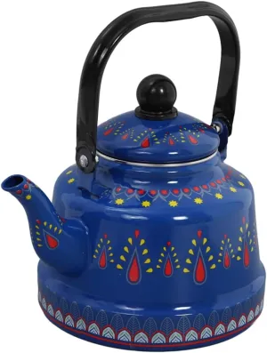 Tea Kettle 1.7l Stove Top for Quick Boil Retro Design for Kitchen Decor