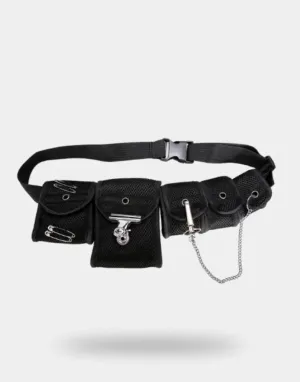 Techwear Harness with Adjustable Storage