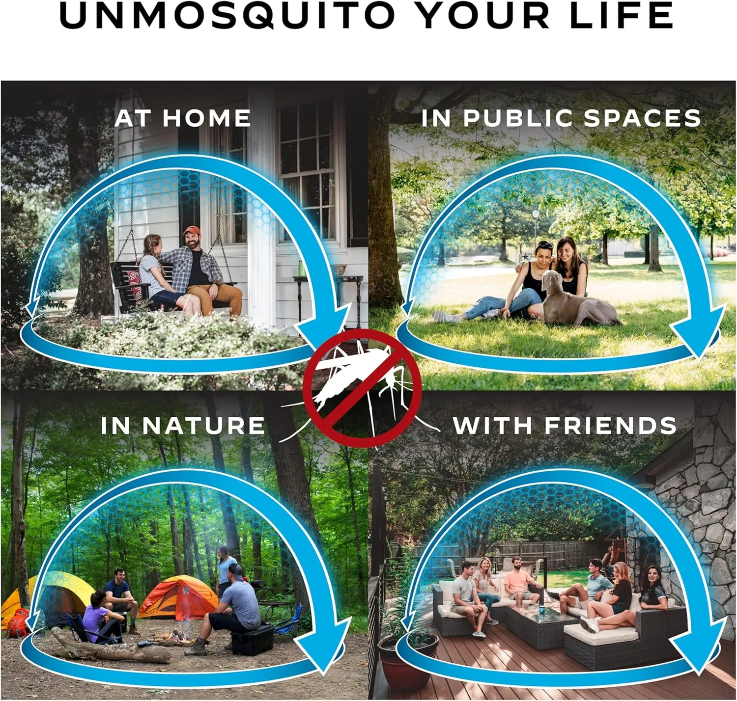 Thermacell Patio Shield Mosquito Repeller; Highly Effective Mosquito Repellent for Patio; No Candles or Flames, DEET-Free, Scent-Free, Bug Spray Alternative; Includes 12-Hour Refill