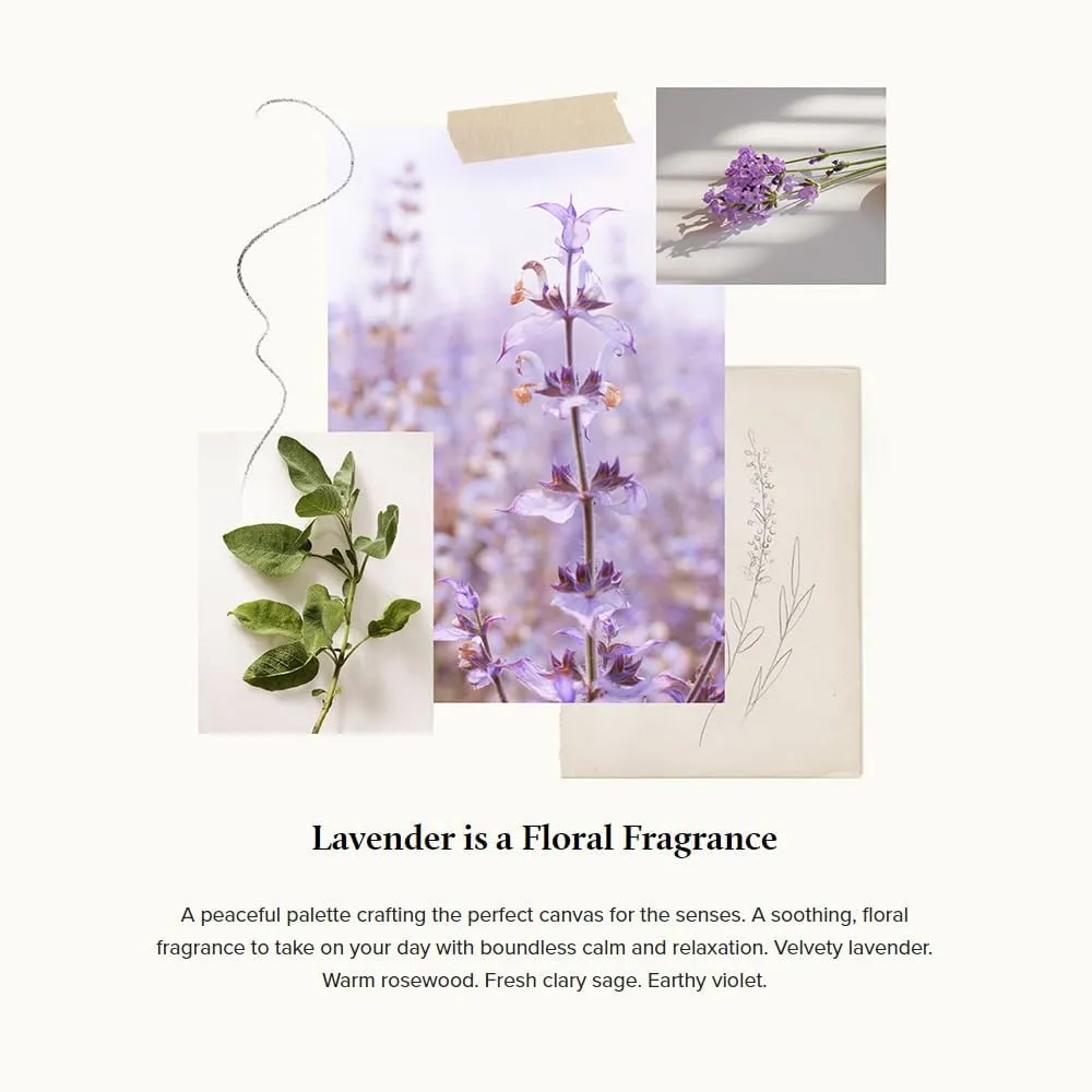 Thymes Daily Shower Spray for a Spa Like Experience - Home Essentials - Mist Scented with Lavender Oil, Rosewood, Clary Sage & Violet (Lavender Shower Spray, 3.4 fl oz)