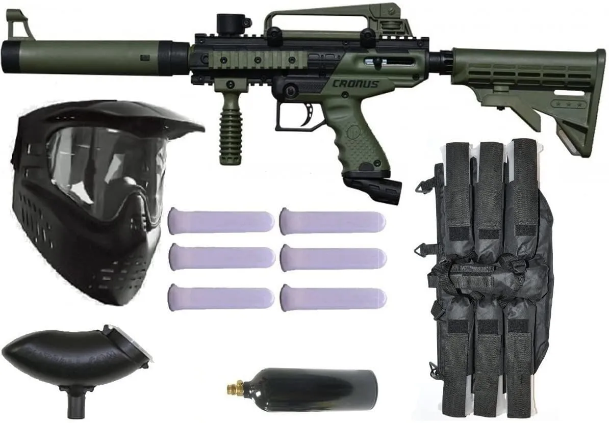Tippmann Cronus Paintball Marker Gun Player Package